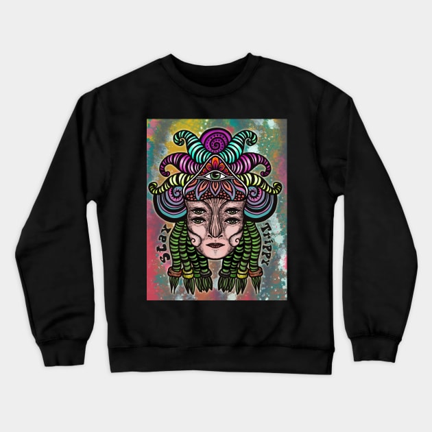 Stay Trippy 2 Crewneck Sweatshirt by asiancoffeegirl